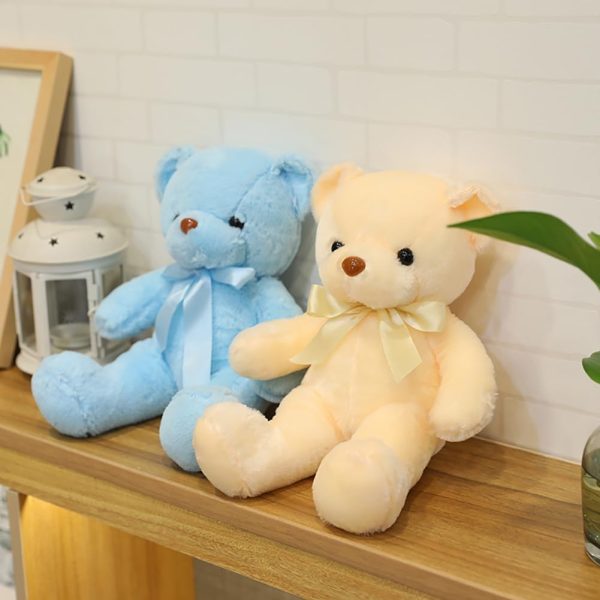 13.5inch Teddy Bear Stuffed Animal, Teddy Bear Plush Toy, Gifts for Kids Baby (Pink) - Image 2