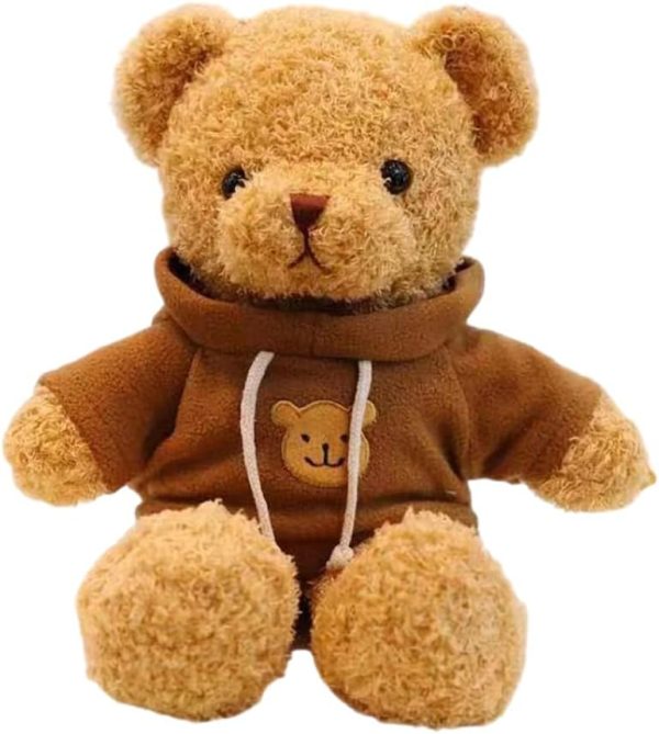 Teddy Bear Stuffed Animal, Teddy Bear Plush Toy, Gifts for Kids Baby Toddlers on Baby Shower (Brown, 12inch)