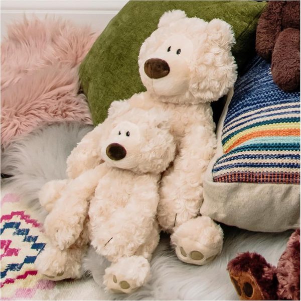 Classic Teddy Bear, Premium Stuffed Animal for Ages 1 and Up, Beige, 18” - Image 2